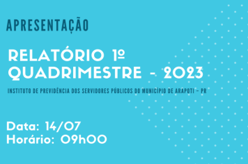 PRESTAÇÃO DE CONTAS 